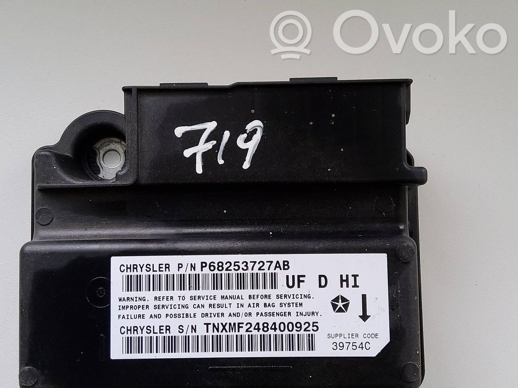 Airbag control unit/module   P68253727AB,39754C,TNXMF248400925