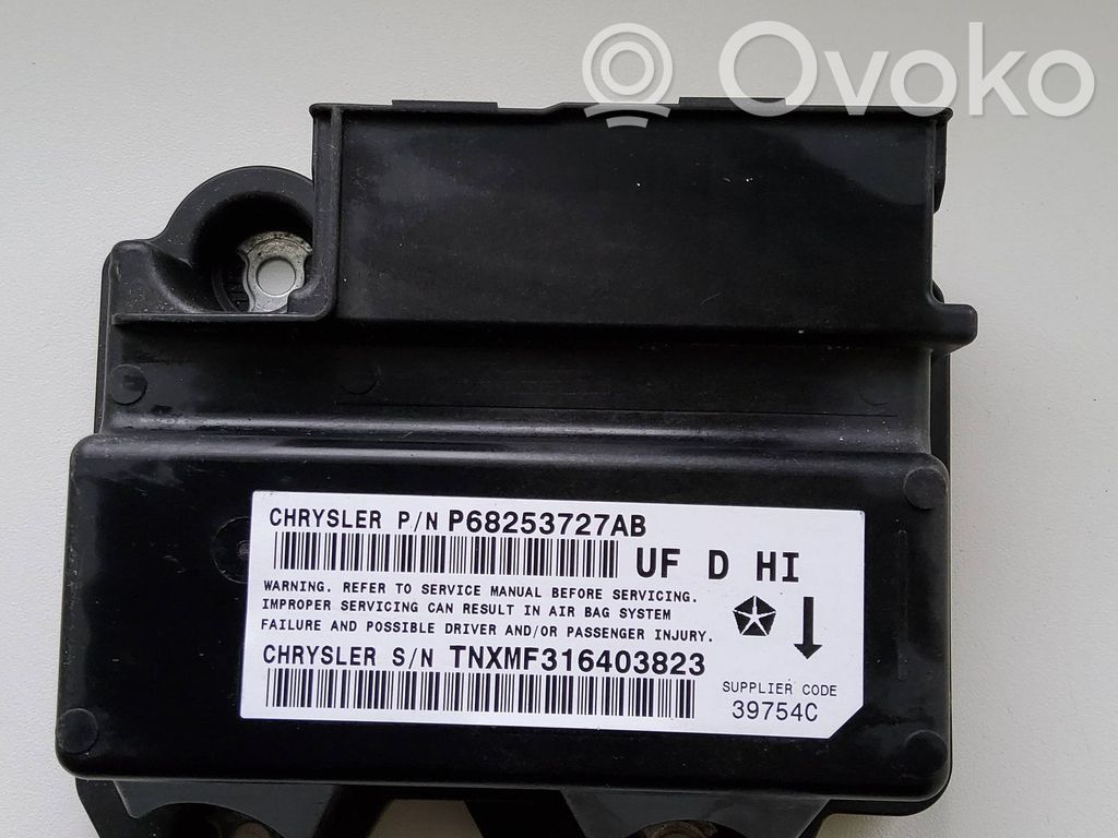 Chrysler 200 Airbag control unit/module 