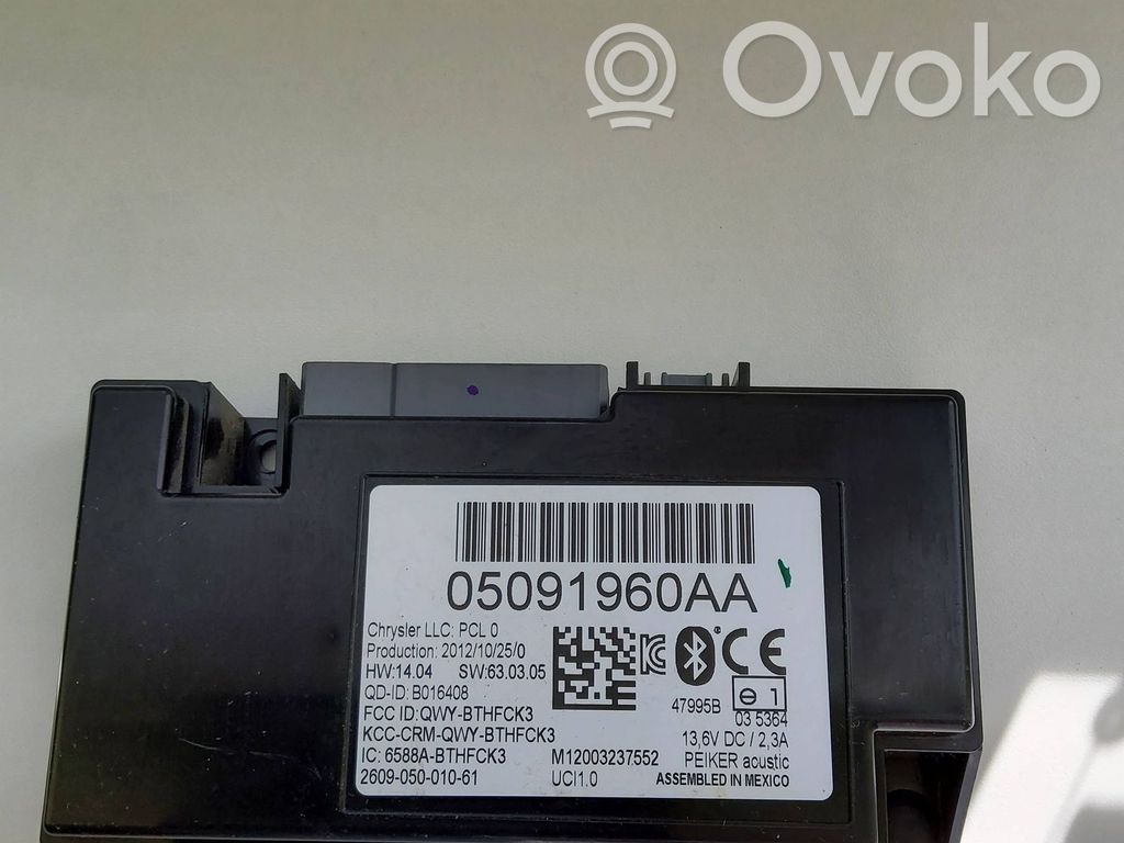 Bluetooth modulis   05091960AA,2012102,12003237552