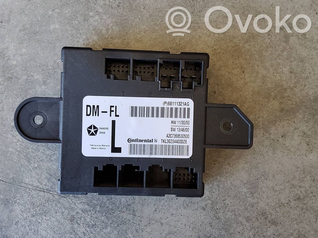 Unité de commande module de porte   68111321AG,A2C7368530500,TKL3G334400DZE