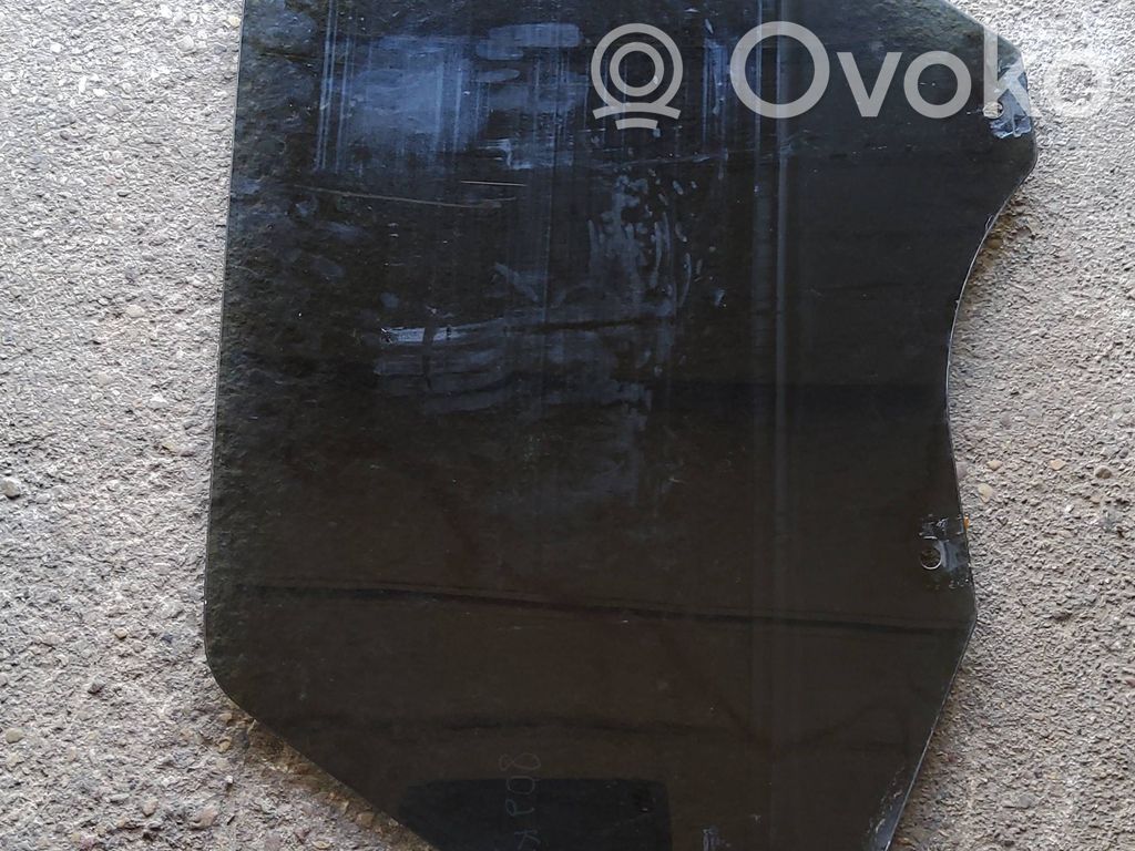 Rear door window glass