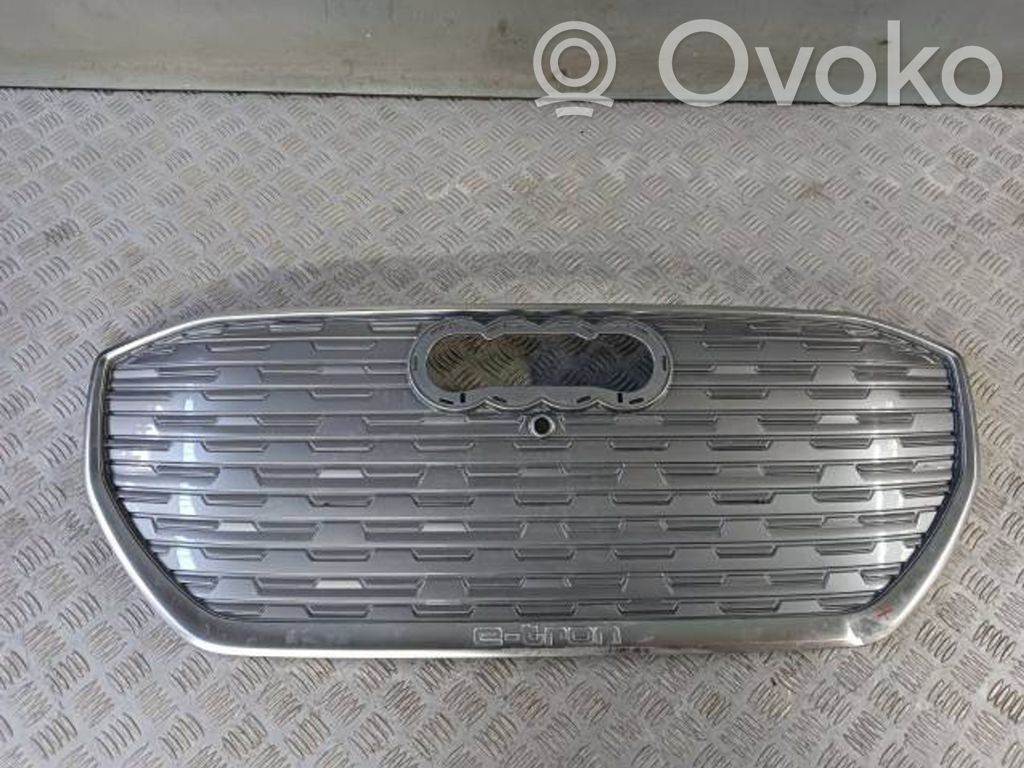 Audi Q4 Sportback e-tron Front bumper upper radiator grill 