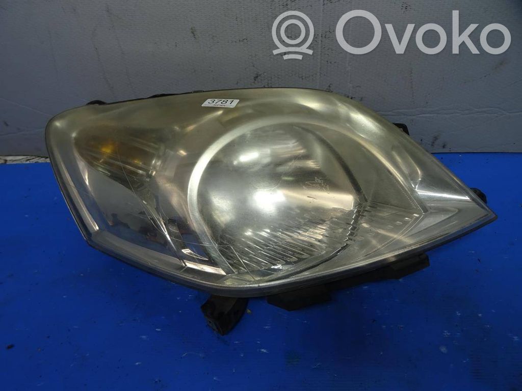 Peugeot Bipper Headlight/headlamp 
