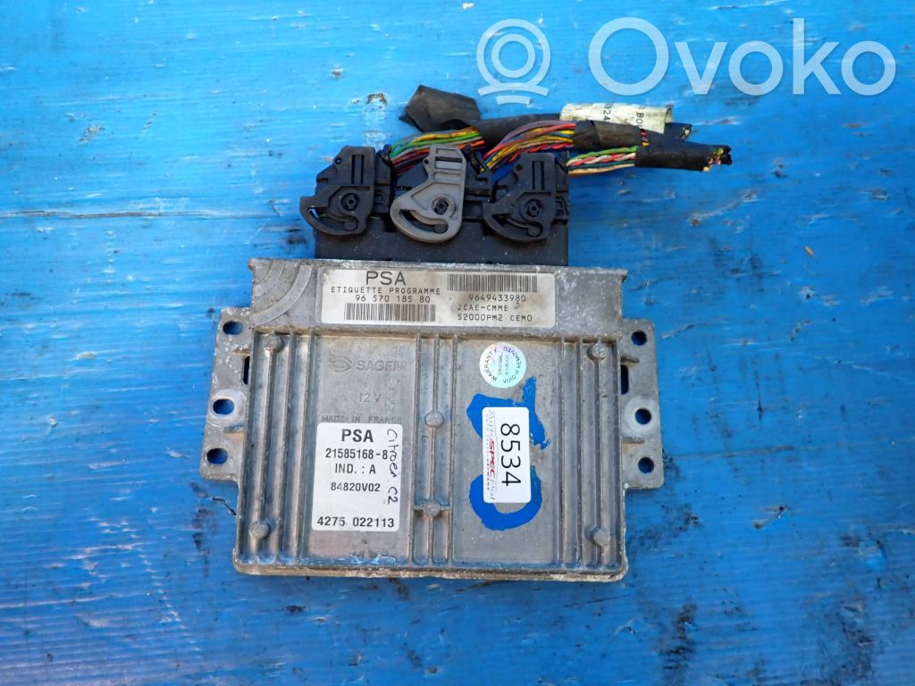 Citroen C2 Engine control unit/module 