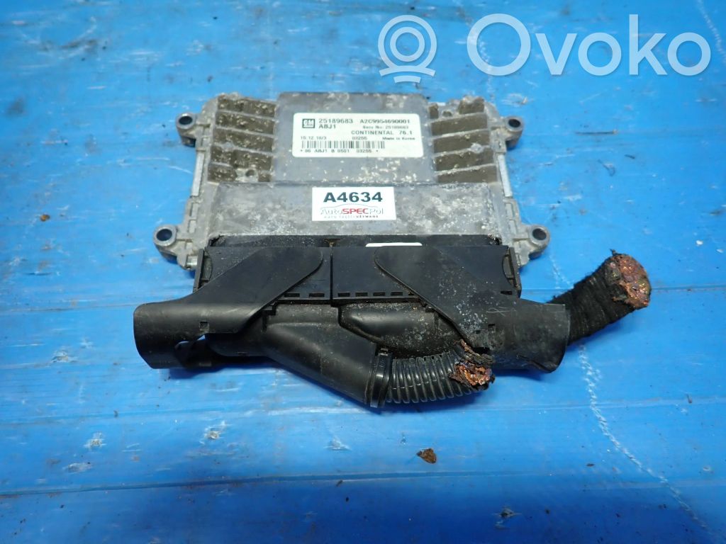 Chevrolet Cruze Engine control unit/module 