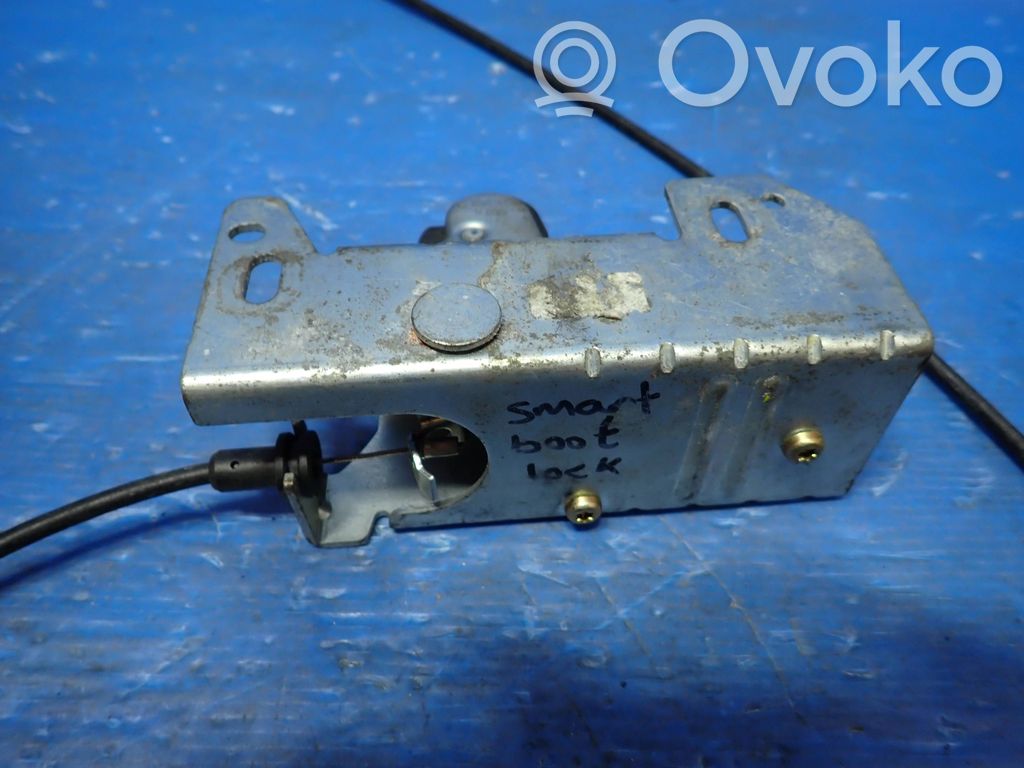 Smart Roadster Tailgate exterior lock 