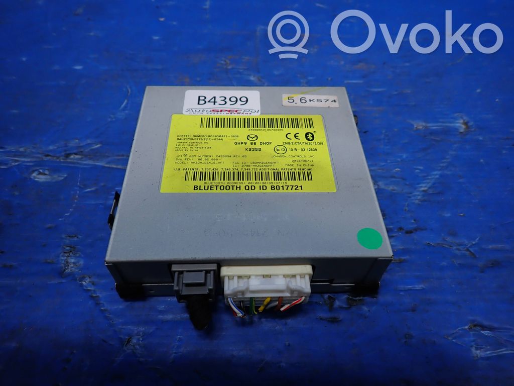 Mazda 6 Bluetooth control unit module 