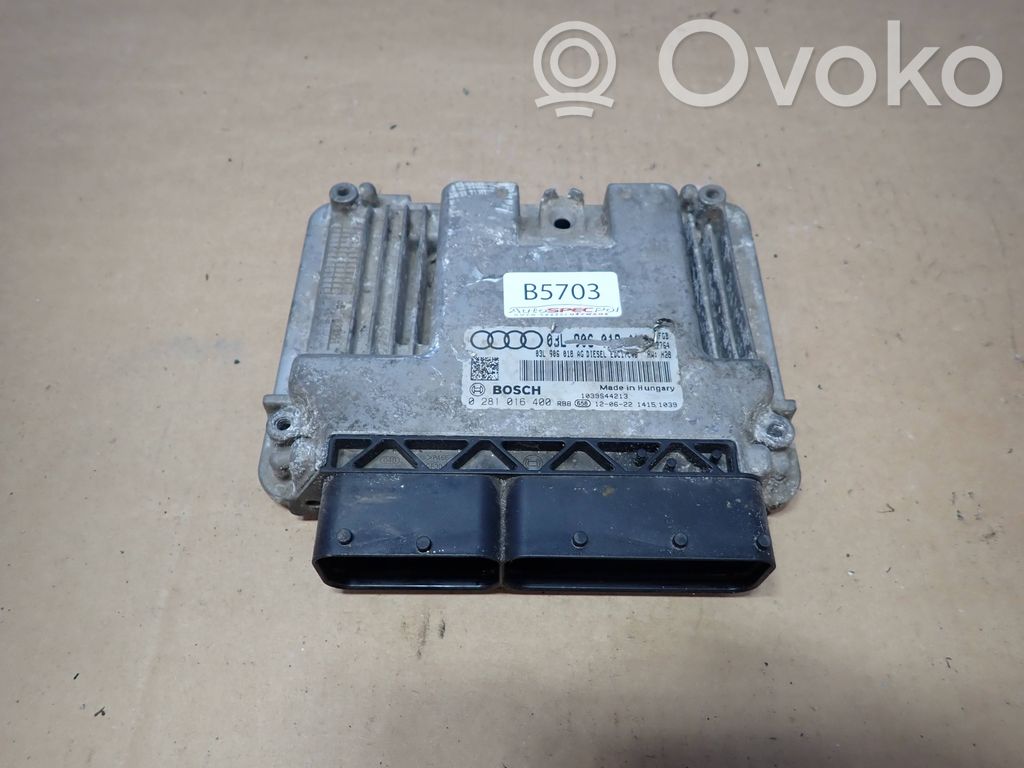 Audi A3 S3 8P Engine control unit/module 