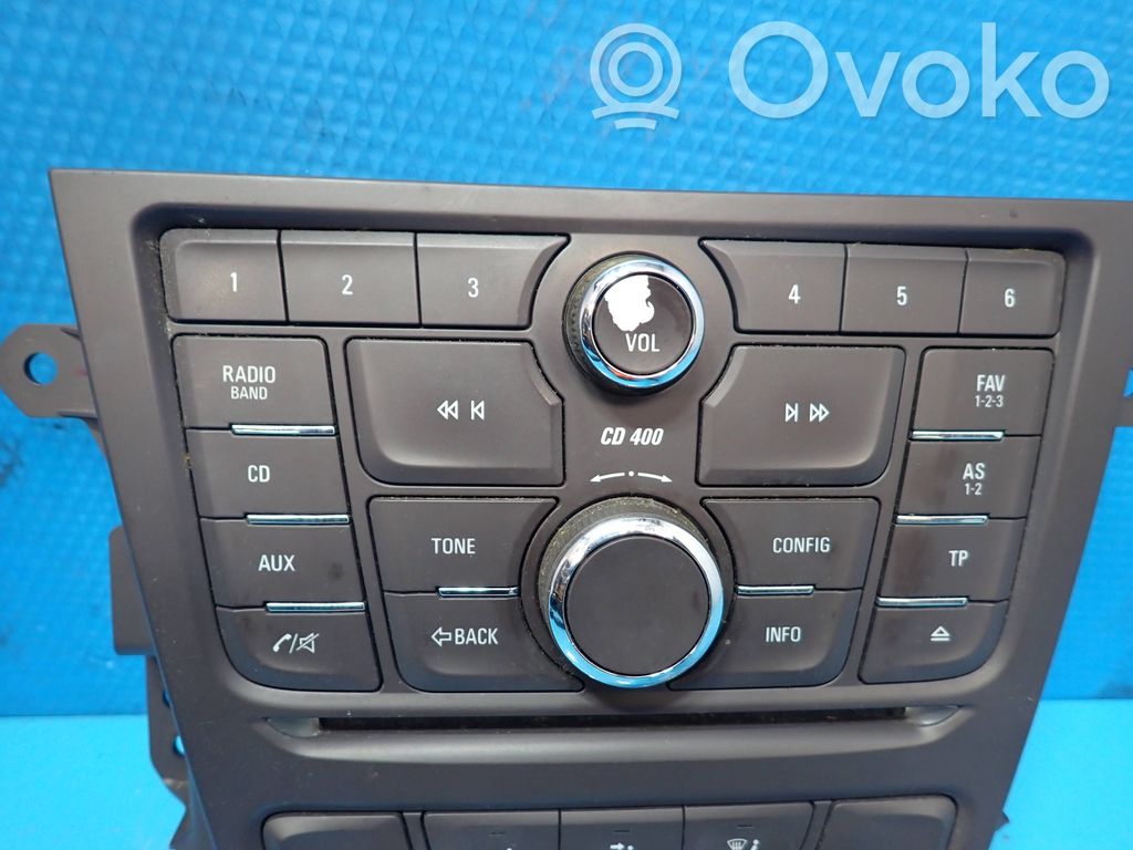 Opel Mokka Climate control unit 