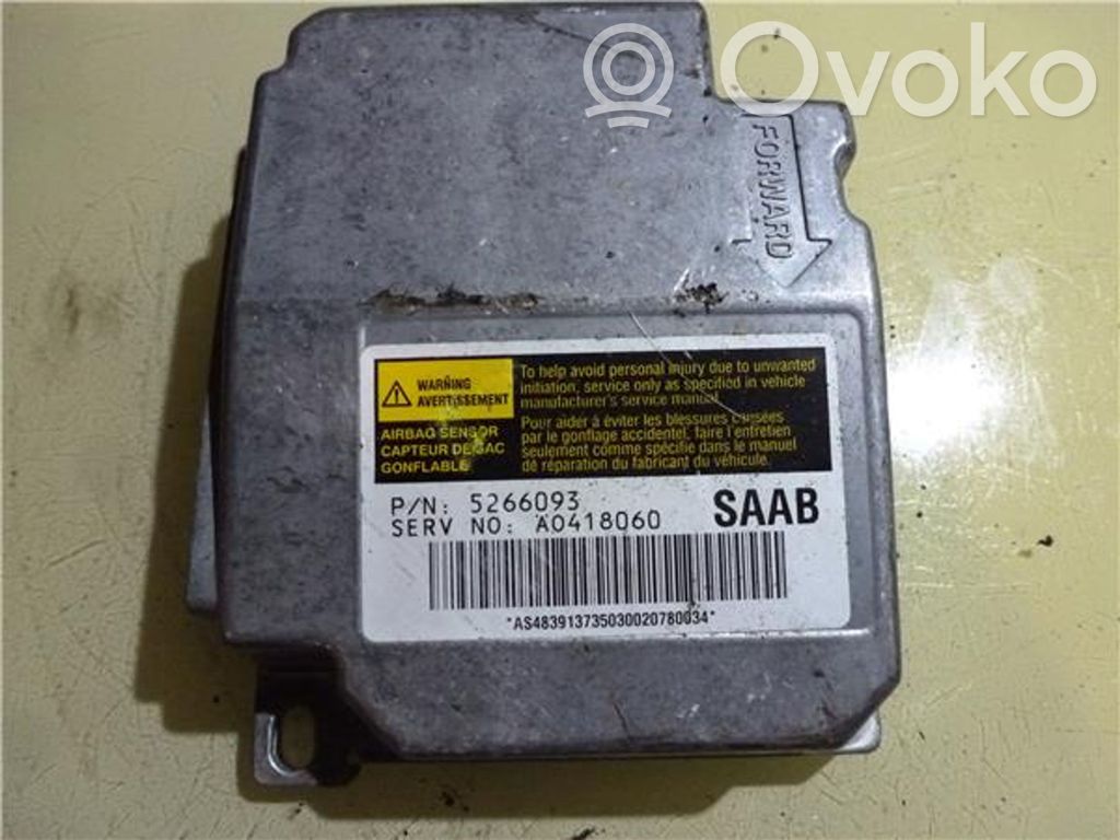 Unidad de control/módulo del Airbag   5266093
