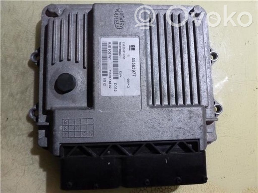 Opel Agila B Engine control unit/module ECU 