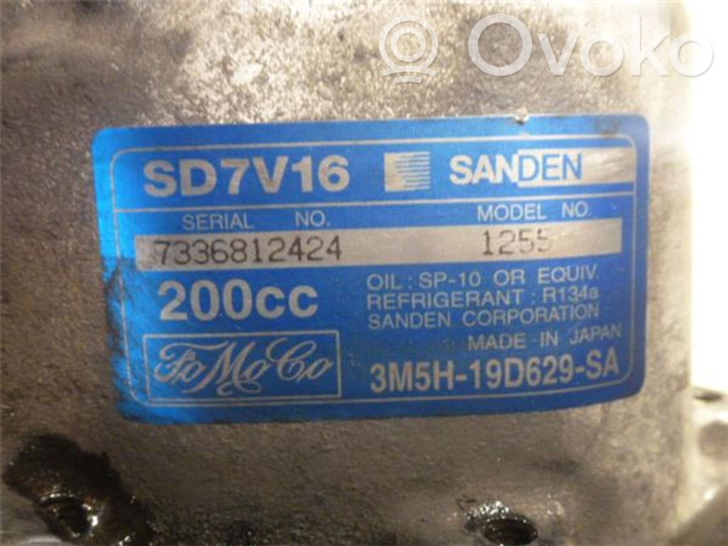 Compresseur de climatisation   3M5H19D629SA,7336812424