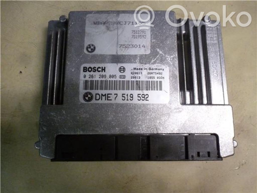 Alpina B3 E46 Unidad de control/módulo ECU del motor 