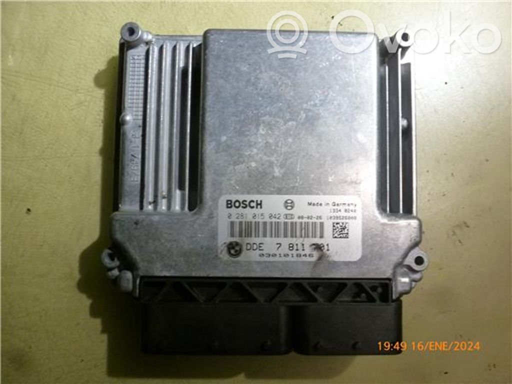BMW 1 E81 E87 Galios (ECU) modulis 