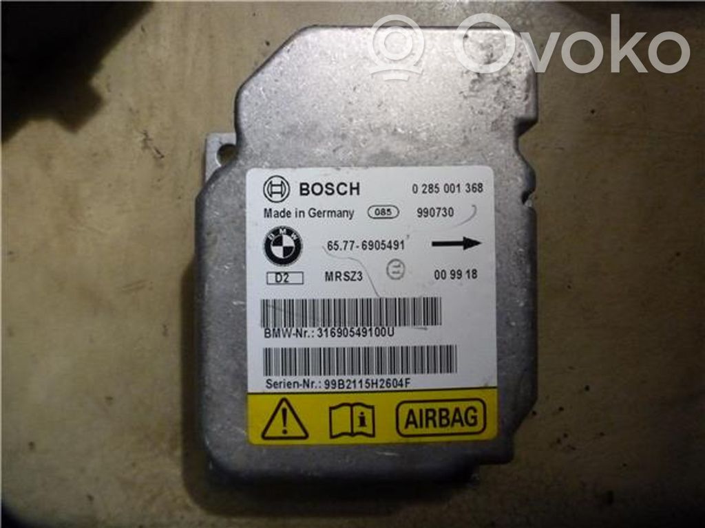 Alpina B3 E46 Unidad de control/módulo del Airbag 