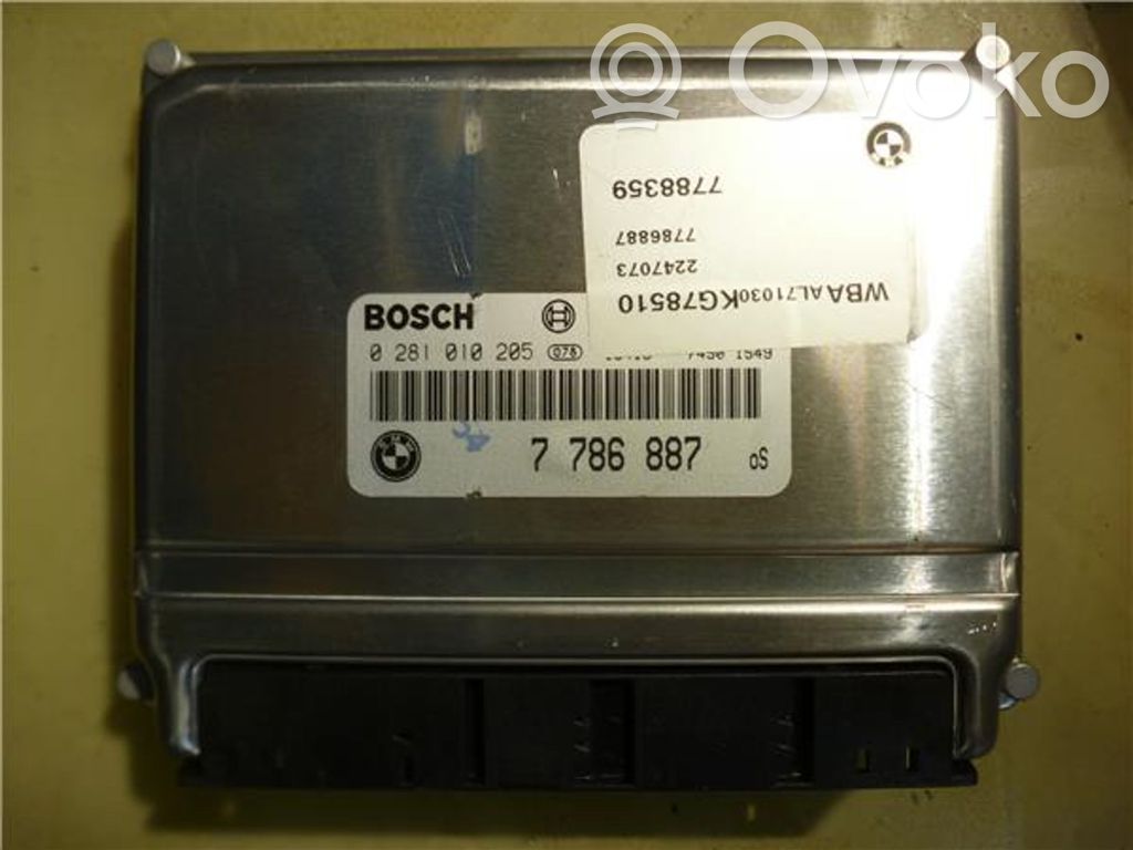 Engine control unit/module ECU   281010205,7786887