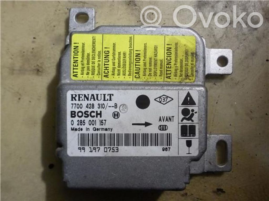 Renault Clio II Airbag control unit/module 