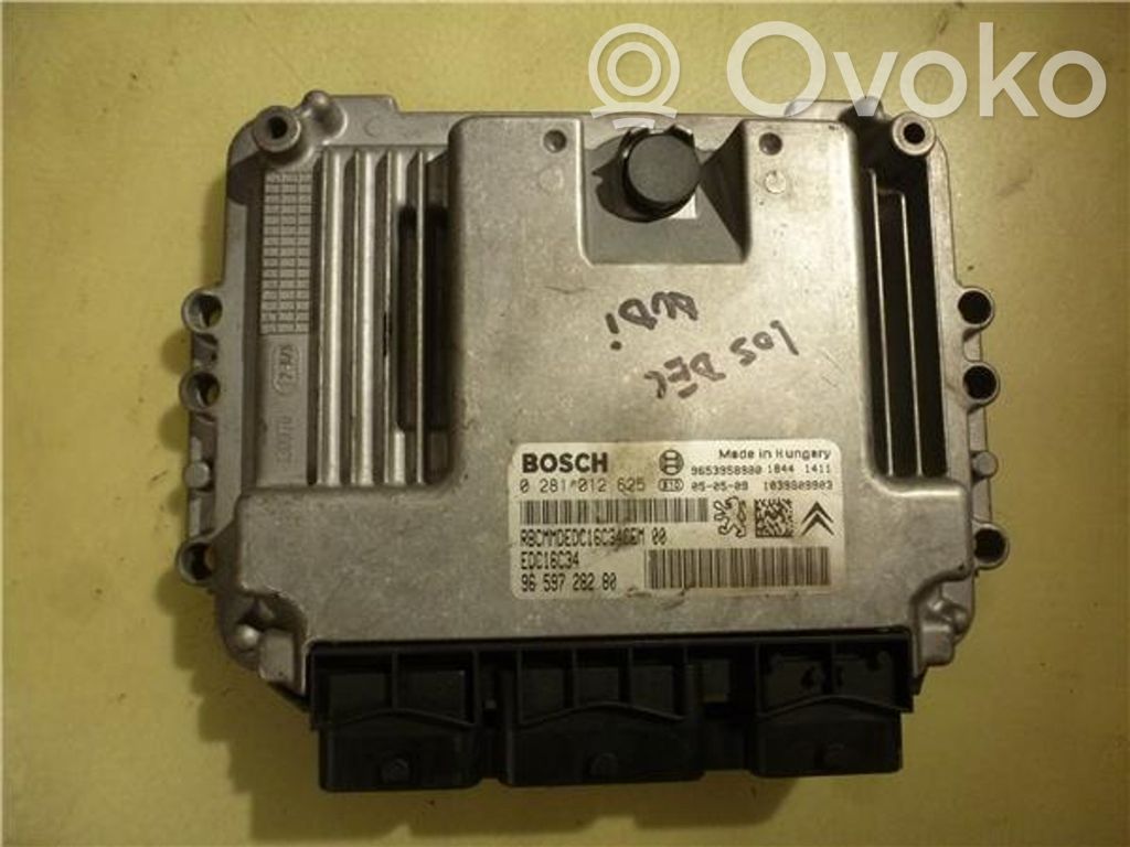 Peugeot 407 Galios (ECU) modulis 