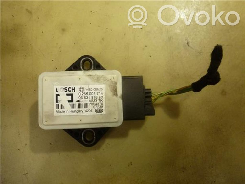 ESP (stability system) control unit   9663187680,265005714