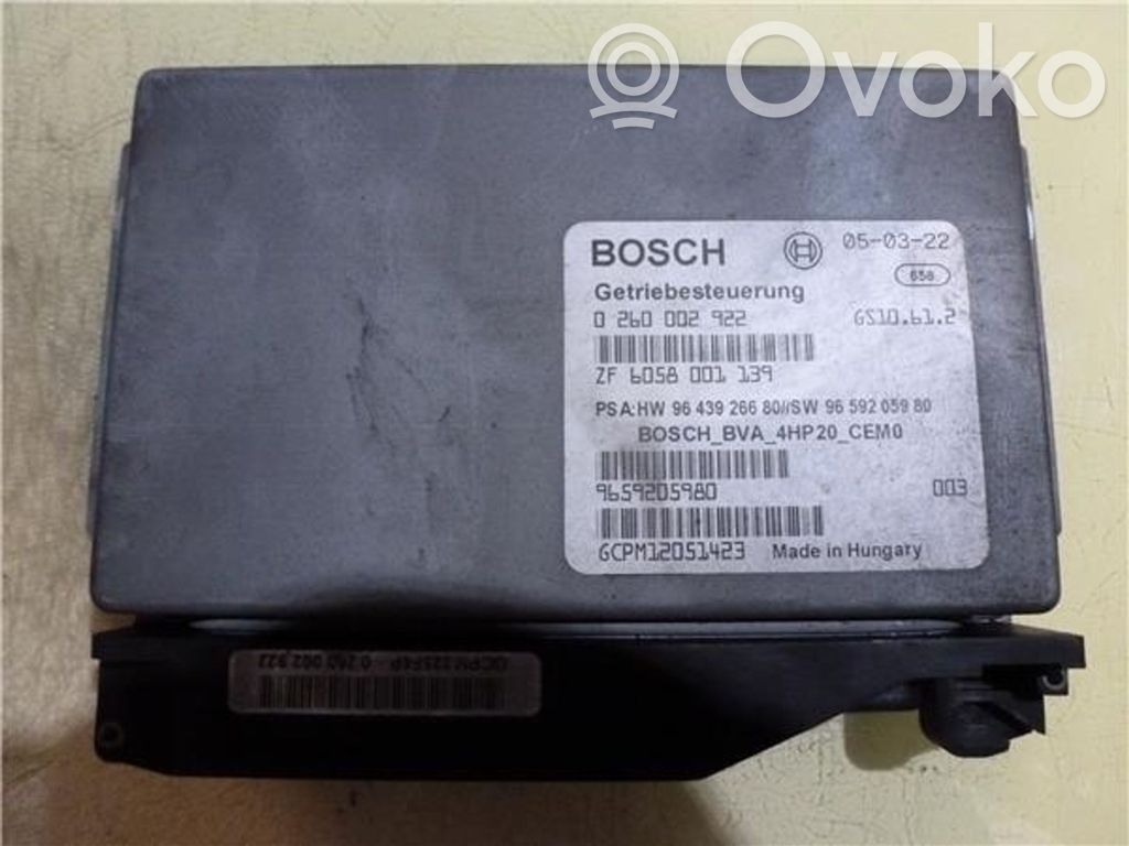 Peugeot 407 Gearbox control unit/module 