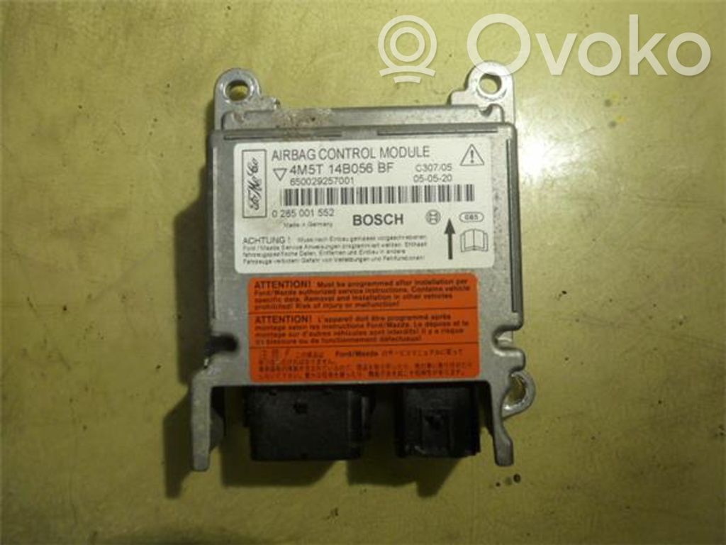 Airbag control unit/module   4M5T14B056BF,285011552