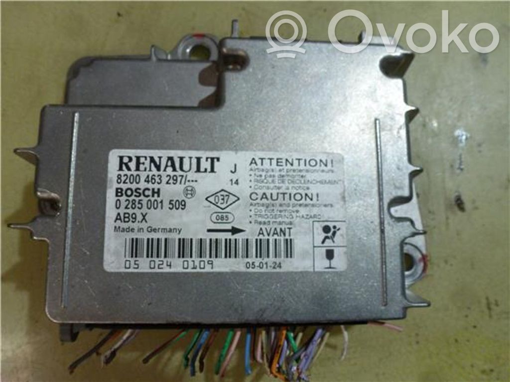 Renault Modus Sterownik / Moduł Airbag 