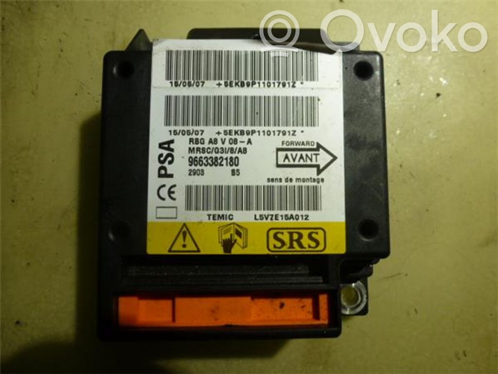 Citroen C3 Airbag control unit/module 