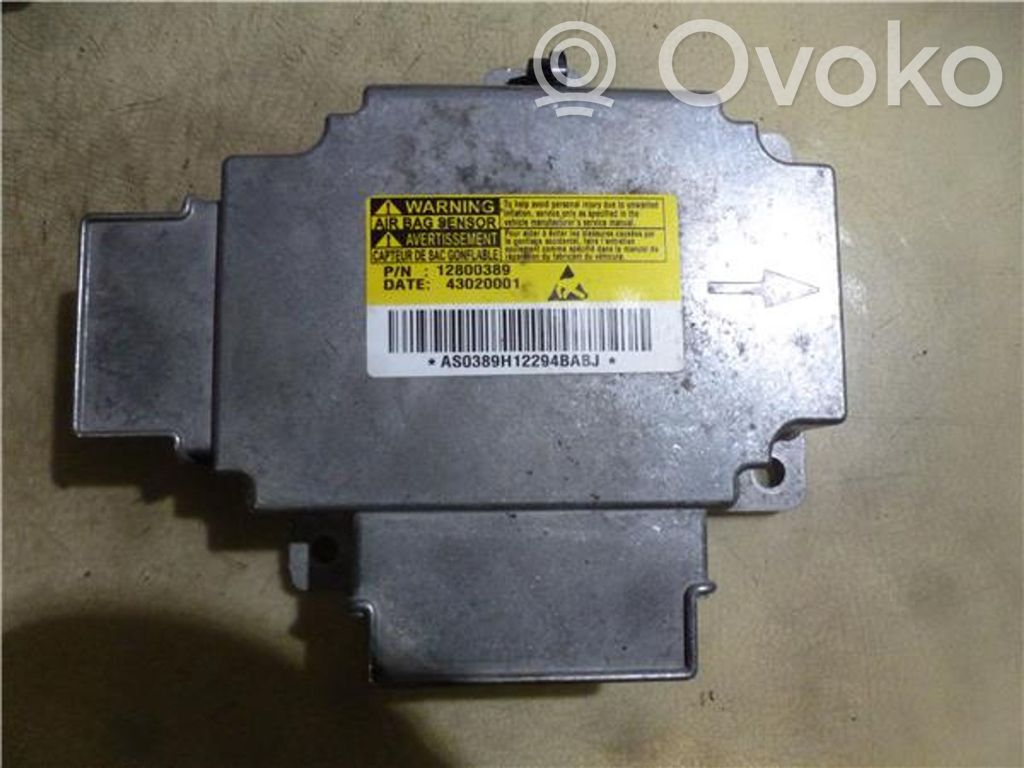 Saab 9-3 Ver2 Unitate/modul de comandă airbaguri 