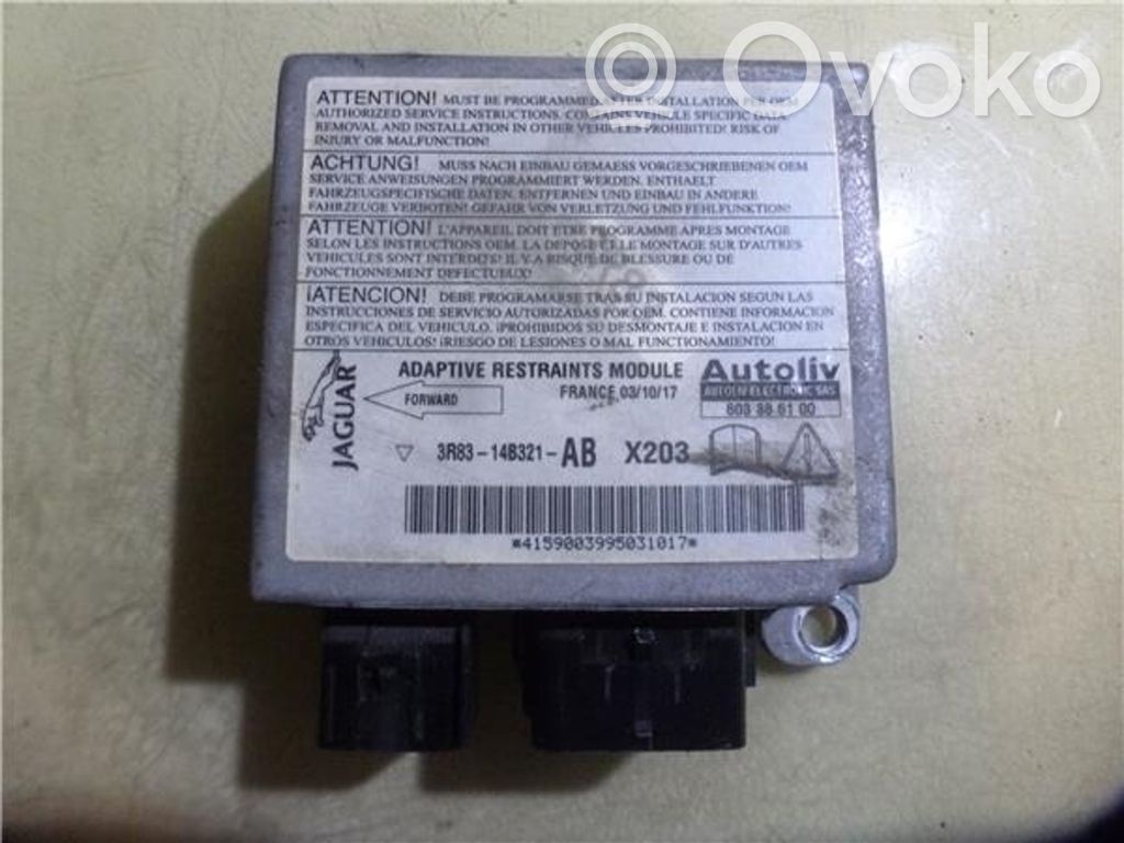 Jaguar S-Type Airbag control unit/module 