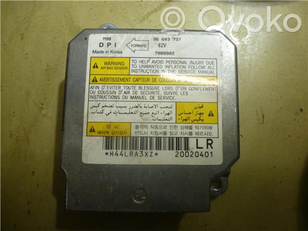 Daewoo Matiz Unidad de control/módulo del Airbag 