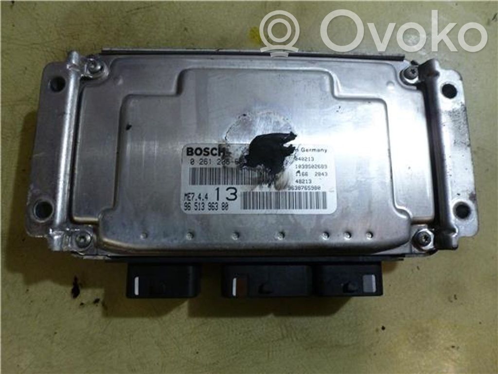 Engine control unit/module ECU   261206606,9651396380