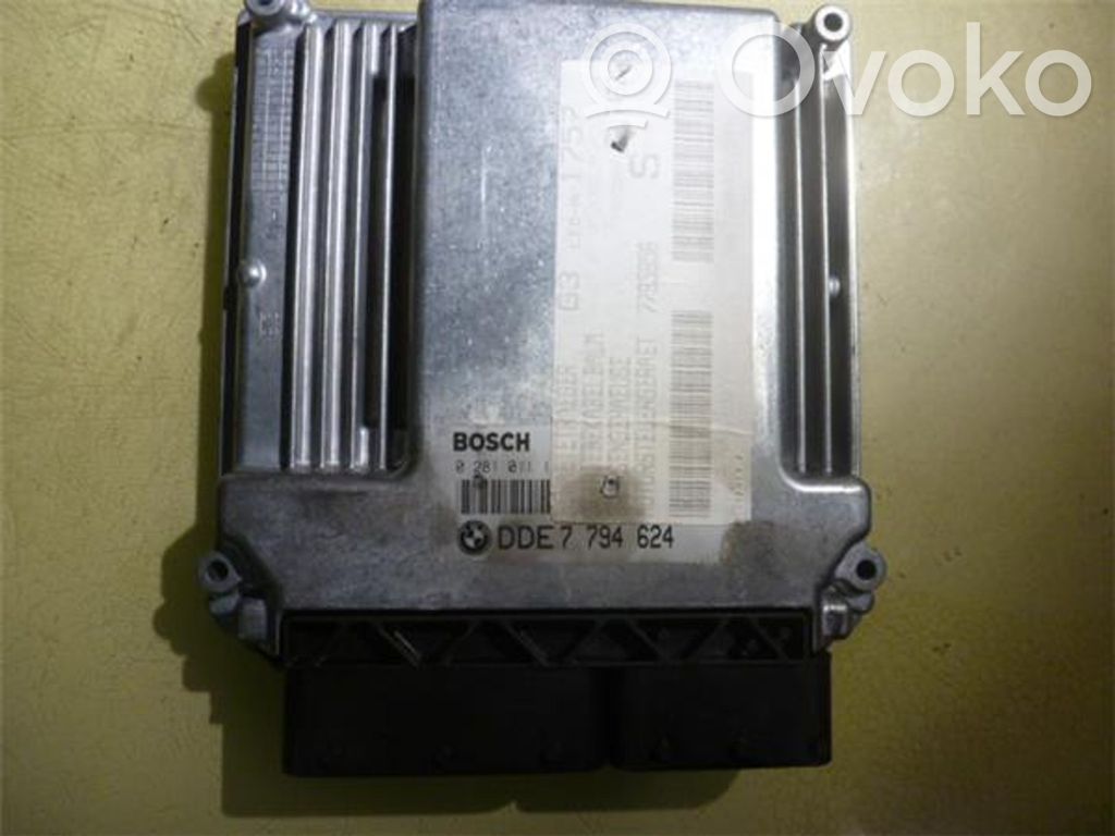 BMW 3 E46 Unité de commande, module ECU de moteur 