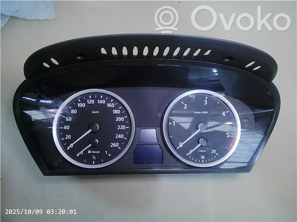 BMW 5 E60 E61 Speedometer (instrument cluster) 