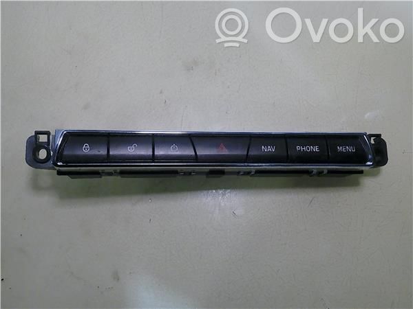 Jaguar XF X250 Botón interruptor de luz de peligro 