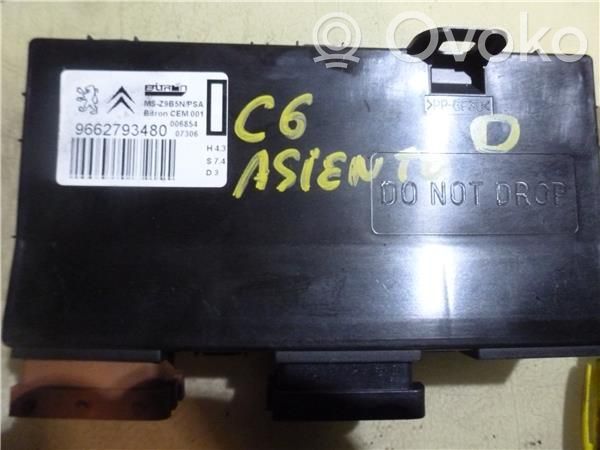 Unidad de control del asiento   9662793480