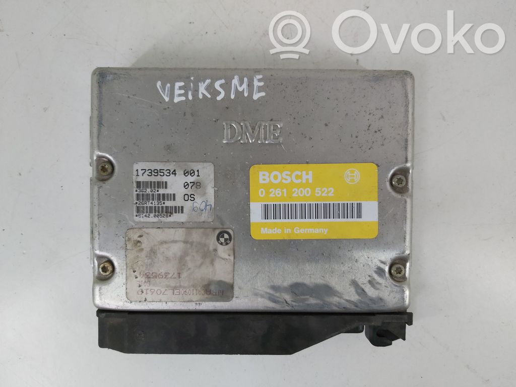 Engine control unit/module ECU   0261200522