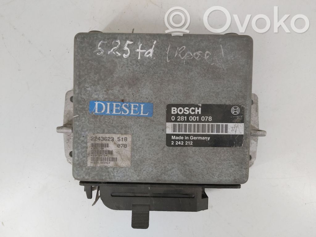 Engine control unit/module ECU   0281001078