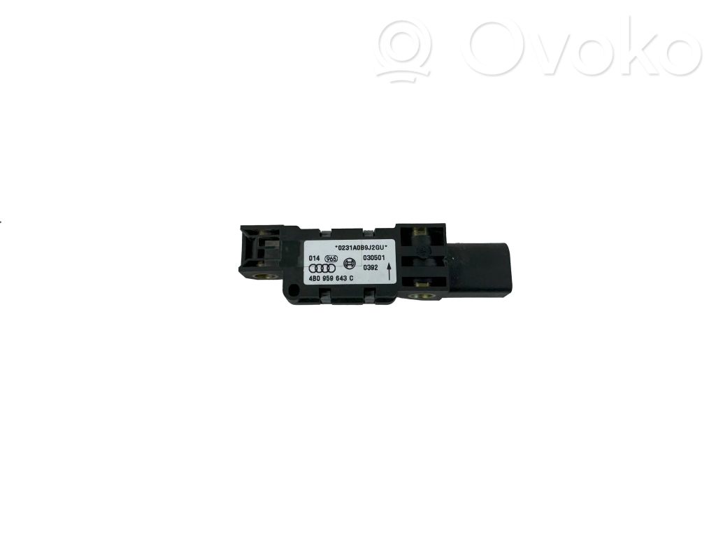 Audi A6 S6 C5 4B Airbag deployment crash/impact sensor 