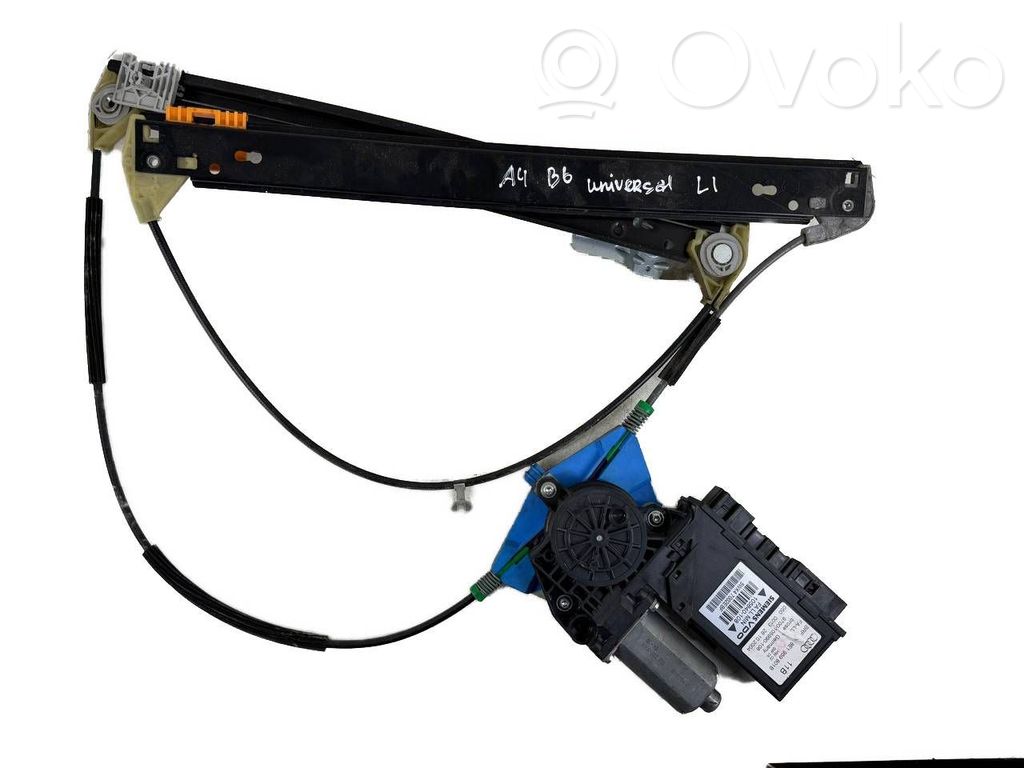 Audi A4 S4 B6 8E 8H Macara ușă față cu motor 