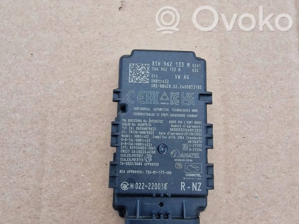 Other control units/modules   85H962133M,022220038,5WA962133M