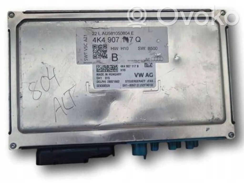 Camera control unit module   4K4907117Q,4K4907117B,ACW14109