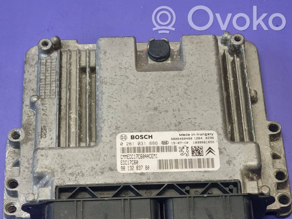 Peugeot Partner Engine control unit/module 