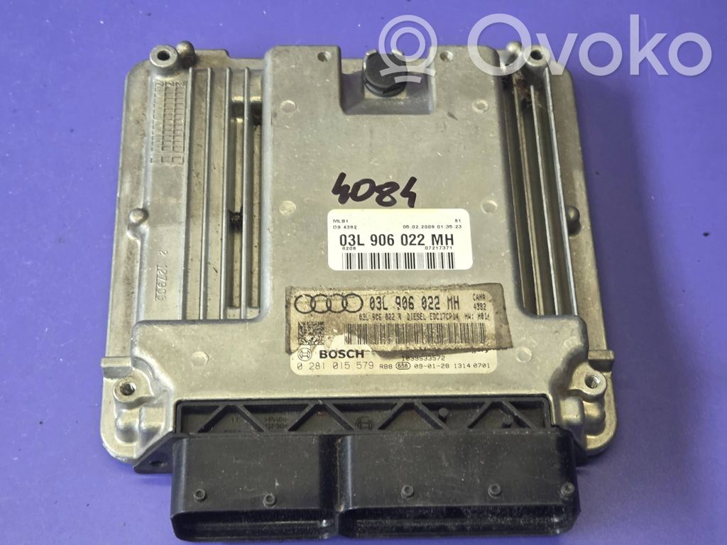 Engine control unit/module   0281015579,03L906022M,03L906022B,03L906022HH