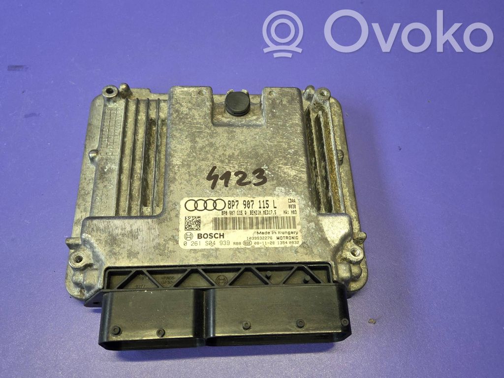 Audi A3 S3 8P Engine control unit/module 