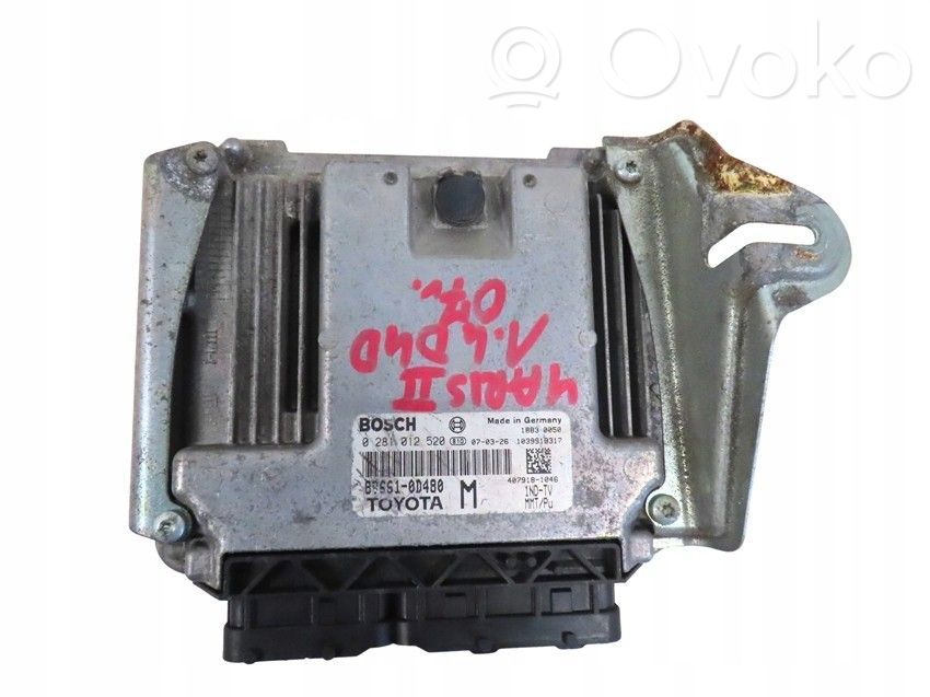 Toyota Yaris Engine control unit/module ECU 