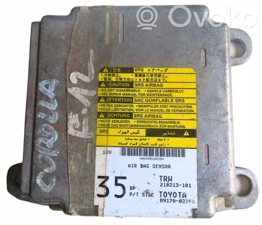 Airbag control unit/module   8917002260