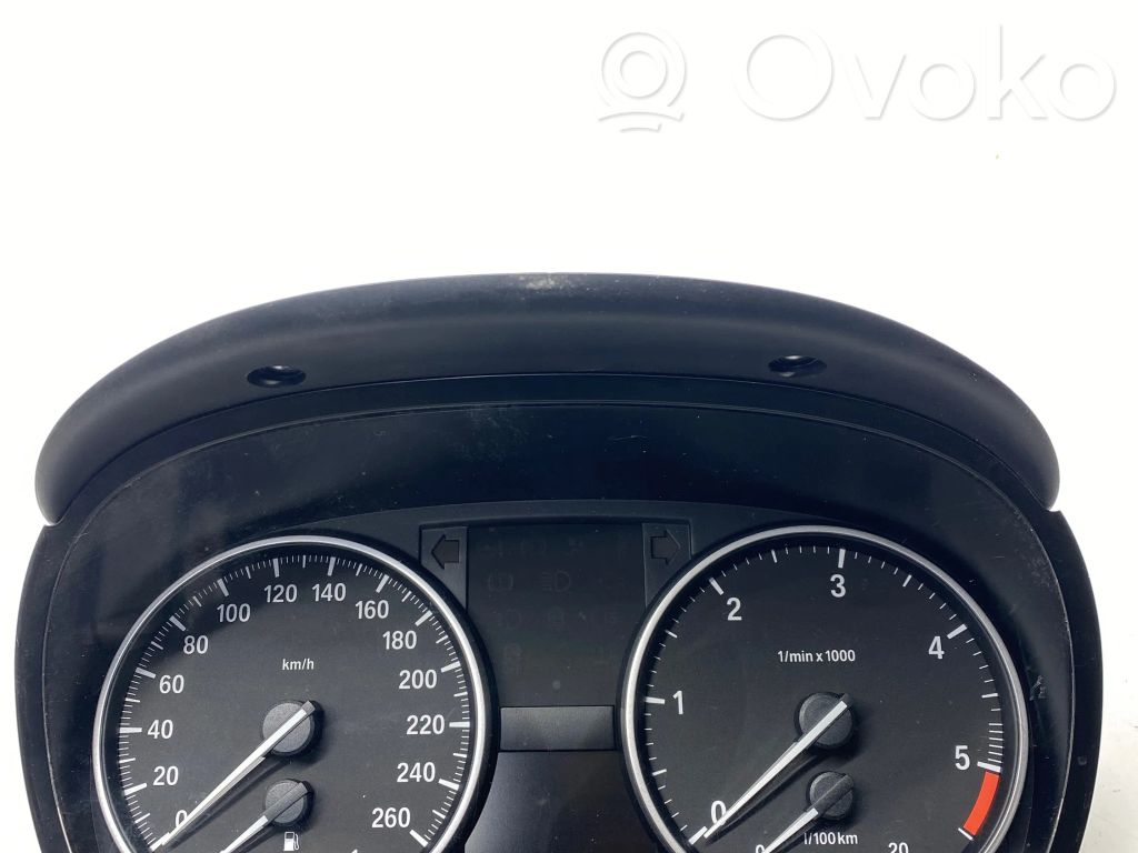 BMW 3 E90 E91 Speedometer (instrument cluster) 