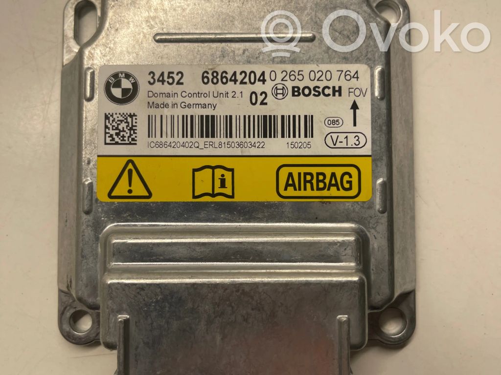 BMW 3 F30 F35 F31 Unitate/modul de comandă airbaguri 