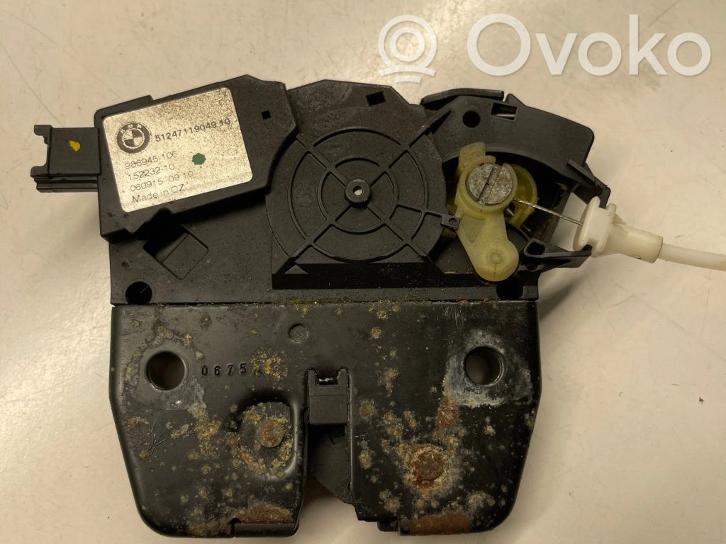 Tailgate/trunk/boot lock/catch/latch   51247119049,986945106,15223210,0609150910