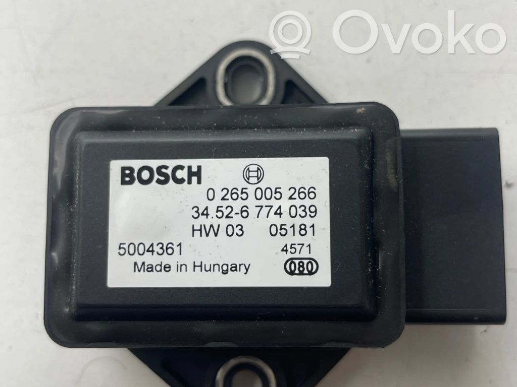 ESP acceleration yaw rate sensor   0265005266,5004361,34526774039